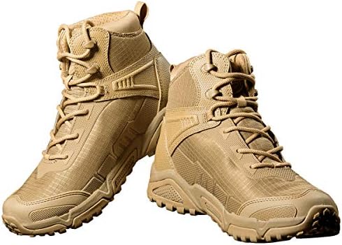 tan hiking boots