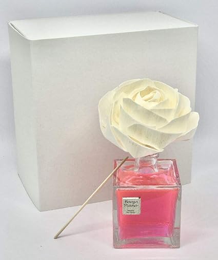 Srl Publicite Parfum 100 Ml Avec Rose Blanche Parfum Fleurs Du Desert Bonbonniere Amazon Fr Cuisine Maison