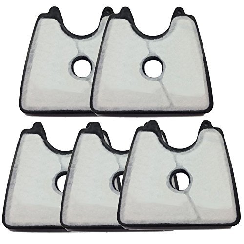 Set of 5 Husqvarna Poulan Redmax Blower Air Filter Fit 125B 125 125BVX 545112101