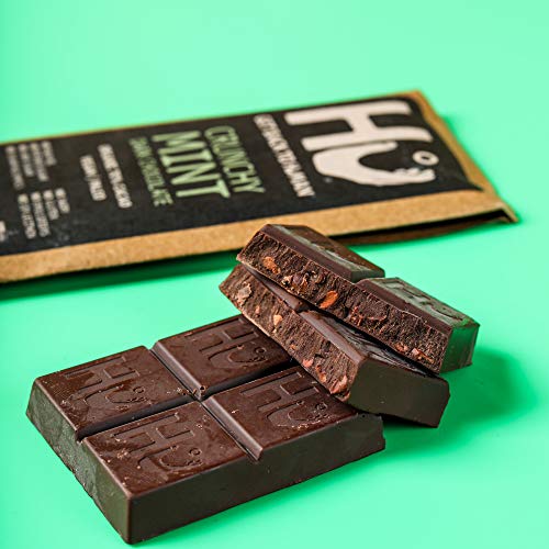 Hu Chocolate Bars 8 Pack Crunchy Mint Chocolate Natural Organic