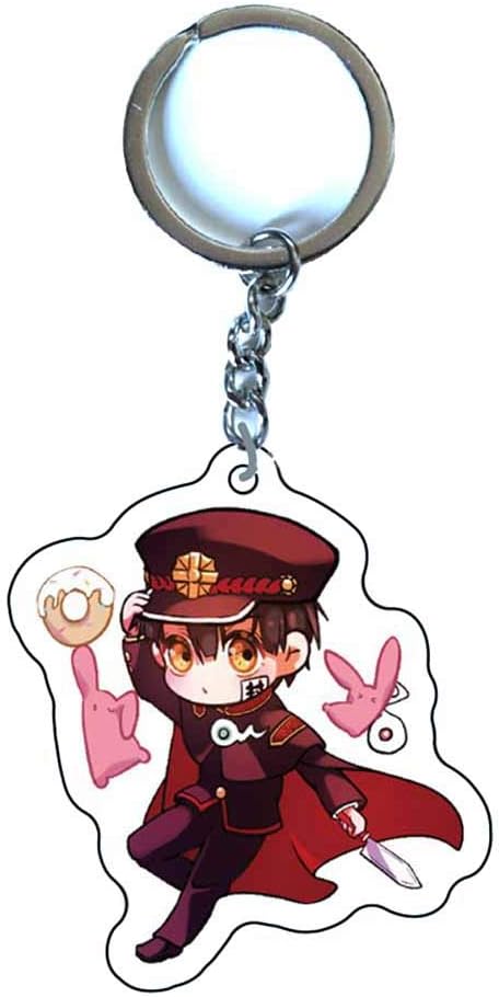 Collectibles Pez Keychains Promo Glasses Toilet Bound Hanako Kun Character Acrylic Keychain Keyring Collectible