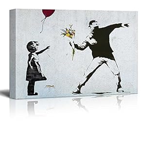 Print Balloon Girl and Rage The Flower Thrower...