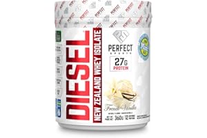 DIESEL - New Zealand Whey Protein Isolate 360g, French Vanilla