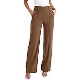 NIMIN High Waisted Work Pants for Women Wide Leg Dressy Pants Business Casual Trousers 2026 Summer Slacks with Pockets