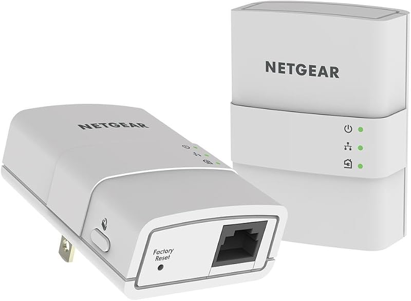 NETGEAR XAVB5221 Powerline 500 Adapter Kit - Extend Internet via Electrical