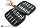 Soothing Terra Kumi Roller Bottle Carrying Case for Essential Oils - Portable Hard Shell Travel Case (Black)