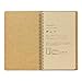 Midori-spiral ring notebook camel blank notebook