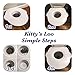 Kitty's Loo™ - Superior Cat Toilet Training Kit - The Original Cat Training Seat - Patented - USA Made - Portable and Durable