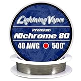 Genuine Lightning Vapes 40 AWG Nichrome 80 Wire 500'