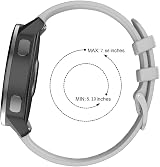 ISABAKE 18mm Silicone Watch Band for Garmin Venu 2S Vivoactive 4S Vivomove 3S view 7