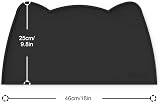 OHMO Cat Food Mat Silicone Waterproof Non-Slip Spill Proof Pet Feeding Mat view 3