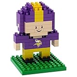 NFL Team BRXLZ 3D Player Puzzle Set (Minnesota Vikings)