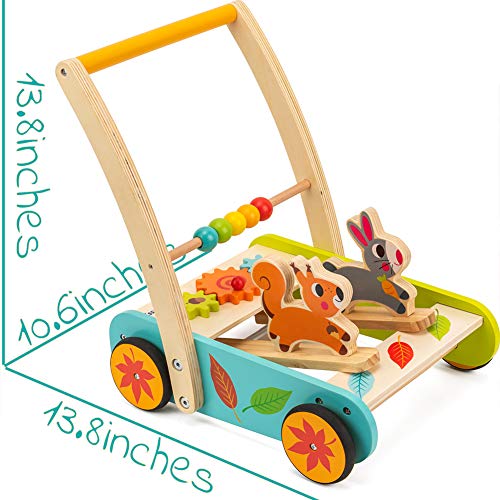 3 cossy+Wooden+Learning+Walker+Toddler
