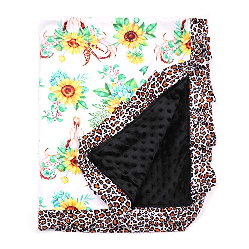 sunflower swaddle blanket