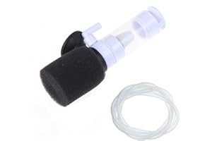 HIERYAN Mini Aquarium Sponge Filter, Quiet Submersible Foam Filter for Small Fish Tank 0.5-3 Gallon