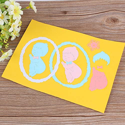 Sleeping Baby Metal Cutting Dies Craft Stamps Die Cut Embossing Card Making Stencil Frame