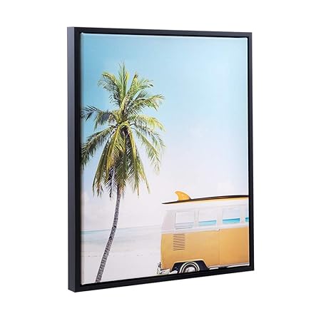 Bildershop-24 Schattenfugen - Rahmen LEMGO 80x120cm Schwarz (matt) - 7 Farben 73 Formate Massivholz