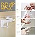 Cabinet Locks, Baby Proofing Child Safety Cabinets Locks 10 Packs, Easy Installing Safety Drawer Locks -No Need Tools Drilling Measuring for Drawers, Cabinets, Closets