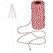 Bakers Twine, AIEX Christmas Twine Spool 2 mm Cotton String Roll for Gift Wrapping Decoration, Arts Crafts 656 Feet Totally(Red and Green,Pack of 2)