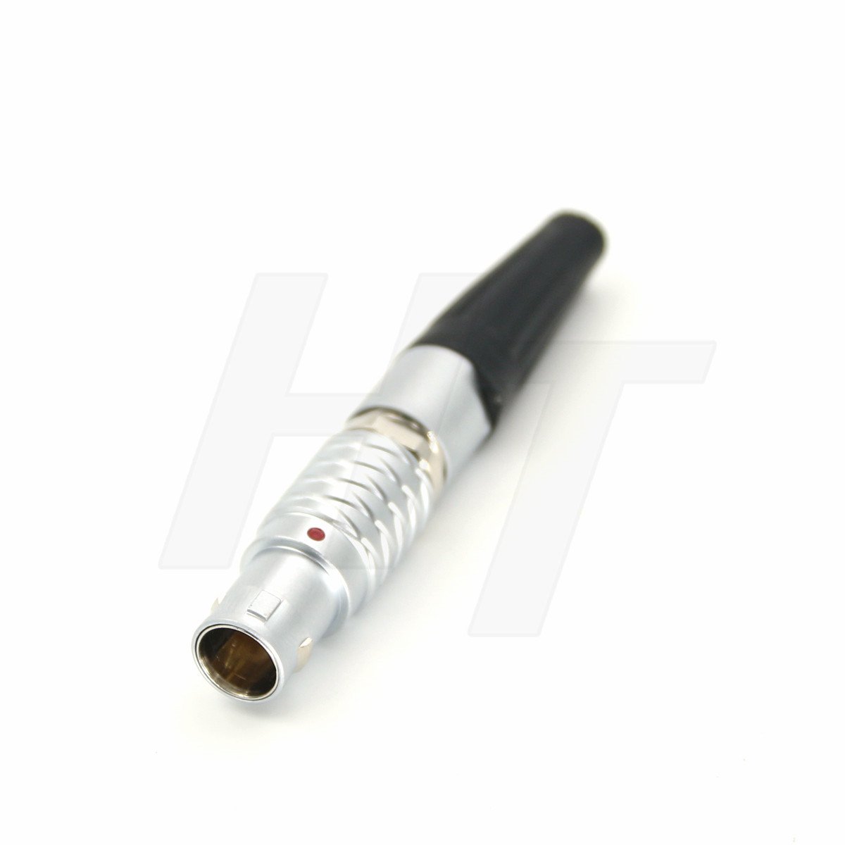 Photo 1 of HangTon FGG 2 Pin 0B Connector Circular Push Pull Cable Plug Male Contact for ARRI RED DSMC Teradek SmallHD Tilta RS3 Camera Monitor EVF Gimbal Power (2P, Plug)