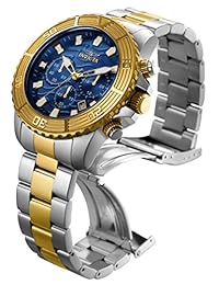 Invicta Pro Diver Reloj de cuarzo para hombre con correa de acero inoxidable, dos tonos, 22 (modelo: 24002)
