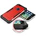 BUDDIBOX iPhone 6s Case, [Corner Series] – Heavy Duty Protection from Falls – Also Compatible with Apple iPhone 6 – [Red]