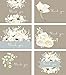 Wedding Thank You Cards, Bridal Shower, or All Occasion White Floral Thank You Card Assortment - 36 Note Card Boxed Set, Blank Inside with 38 White Envelopes - Made in the USA