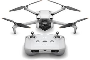 DJI Mini 3, Drones with Camera for Adults 4K, 38-min Flight Time, up to 32800ft (10km) Video Transmission, True Vertical Shooting, GPS Auto Return Integrated, Mini Drone with Camera for Beginners