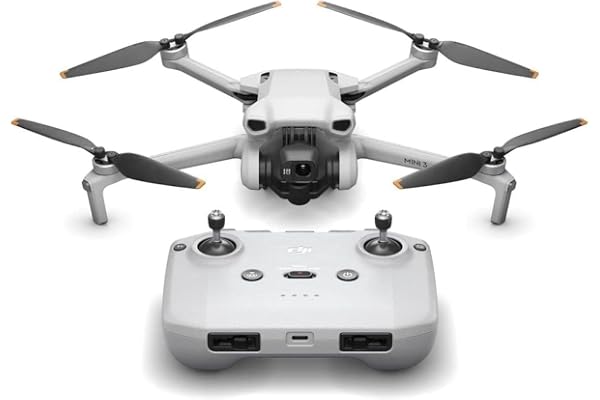 DJI Mini 3, 3-Axis Mechanical Gimbal Mini Camera Drone | 4K HDR Video, 38-Min Flight Time, up to 32800ft (10km) Video Transmi