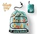 Car Seat Travel Gate Check Bag By Beastly Baby - Heavy Duty Air Traveling Storage & Carrying Bag For Toddler's Booster Seats & Infant's Convertible Carseats - Protection Against Dirt, Germs & Damage