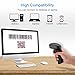 Eyoyo Wireless 2D Barcode Scanner, 2-in-1 Wireless and Wired 1D 2D QR Bar Codes Reader Handheld Image Scanner Datamatrix PDF417 Code for Screen Scanning Work with Windows, Mac, PC