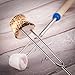 Tekstar Marshmallow Roasting Sticks, Extendable Forks, Telescoping Smores Skewers for Smores and Hot Dog Fire Pit Camping Cookware Campfire Cooking Kids