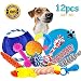 BUIBIIU Dog Rope Toys Dog Teething Toys Best Chew Toys for Teething Puppy 12 pcs Gift Set primary