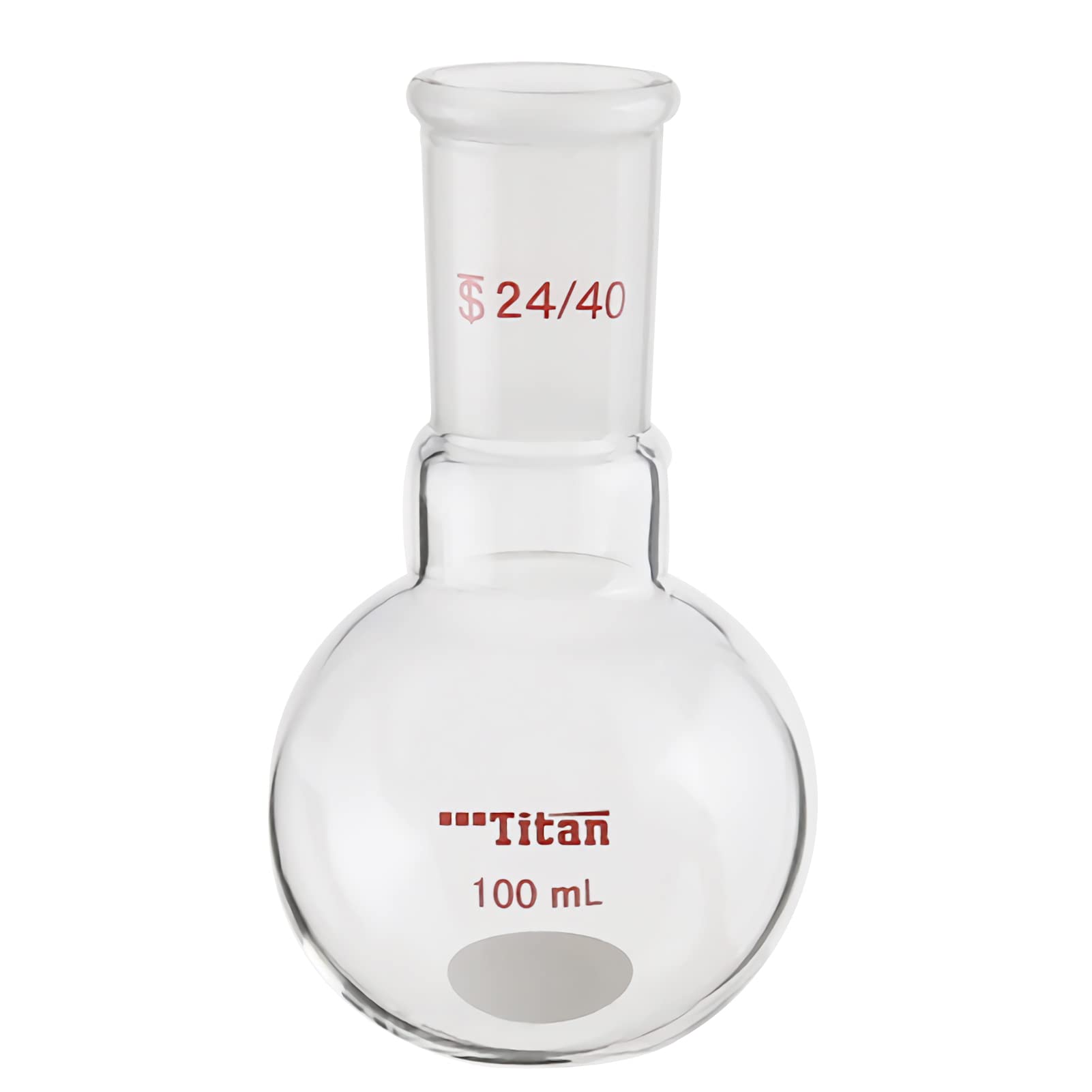 GSC BMF500-24-40, Borosilicate Glass Biomass Flask, 500ml Capacity, 24