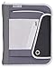 Mead PRO Platinum Zipper Binder with Interior Expanding File, 1-1/2 Inch 3 Ring Binder, Heavy Duty, Red (88006)