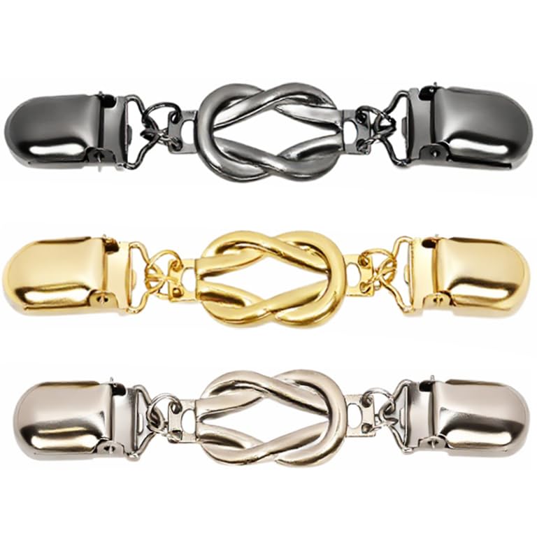 Photo 1 of 3 Pcs Sweater Clips Cinch Clip Vintage Dress Clips Back Cinch, Waist Cincher Shirt Clip for Women Clothing Shawl, Cardigan Dress Tightener Clip