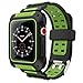 VORI Compatible With Watch Band 42mm Case, Shock-proof and Shatter-resistant Silicone Sport Band for iwatch Band Protective Case Compatible With Watch Series 3/2/1 Edition 42mm Green