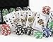 Premium 500 Piece Poker Chip Set with Aluminum Carrying Case. Upgraded Dealer, Dead Money Buttons. Original Dead Money Water Proof Playing Cards. Composite, Texas Hold'em with Dice. Casino Poker Chips