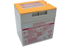 Fisher Price Power Wheels 12V Battery for Ride On Toys | 12V Kids Car Battery Replacement | Barbie Power Wheels Battery, Kids Jeep Battery Replacement | 00801-1661 and 00801-1776 Probe-style Orange Top Battery