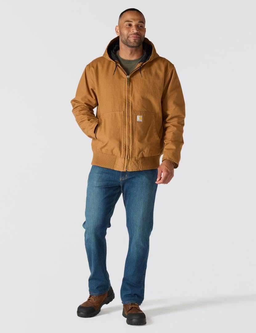 Carhartt Men's Loose Fit Washed Duck Insulated Active Jacket