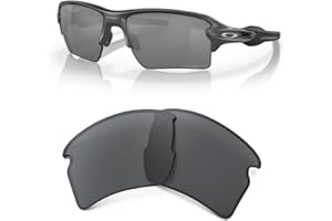 Oakley Authentic Flak 2.0 XL OO9188 REPLACEMENT Lenses+ Bundle Microfiber Pouch -FRAMES NOT INCLUDED