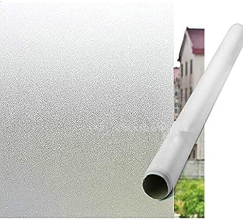 LVH Window Film 1 roll 1m/3m Frosted Privacy Home Office Sticker Glass Vinyl Sticky Paper Decorative Films (1m)