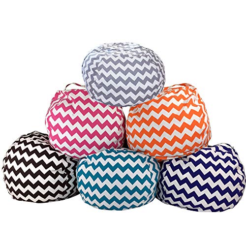 Lilly's Love Chevron Storage Bean Bag Chair