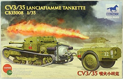 Amazon ブロンコモデル 1 35 Cv3 35lf 火炎放射型トレーラー 小型戦車 プラモデル プラモデル 通販