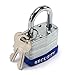 Elitexion Heavy Duty Laminated Steel Padlock, Commercial Grade Keyed Alike 1-1/2 Inch (Pack of 12)