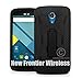 BLU Studio X (D750u) 5.0 inches Heavy Duty Kickstand Case, Many Colors Available (X HVD BK)