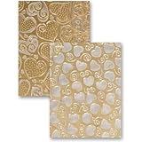 Spellbinders EL-012 M-Bossabilities Reversible Embossing Folder, Hearts