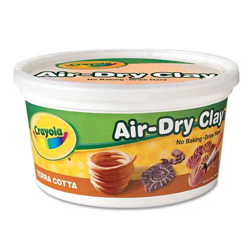Crayola Terra Cotta Air Dry Clay 2.5 lb Bucket(Discontinued by manufacturer)