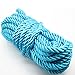 20 bundlesx5yds(100 yards)1/5''- 5mm 3 braided Cord Thread Decorative Twisted Satin Polyester Twine Cord Rope String Thread Shiny Cord Choker Thread DIY Cord Jewelry Findings GD20SC150