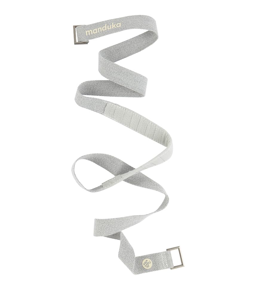 Manduka 242073Q00 Journey ON Commuter Yoga Mat Strap, Heather Grey and Bliss